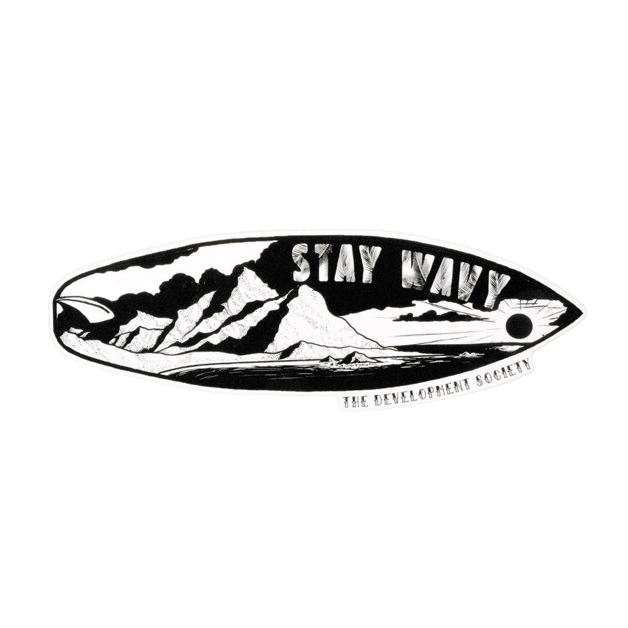 Stay Wavy Sticker