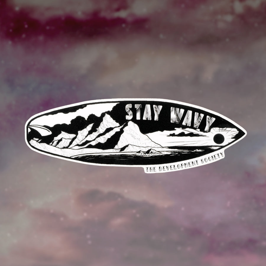 Stay Wavy Sticker