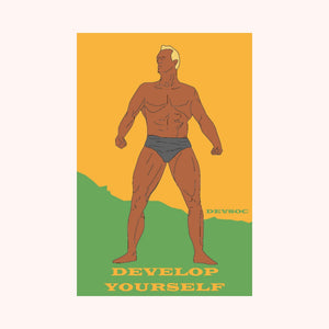 Develop Yourself Sticker